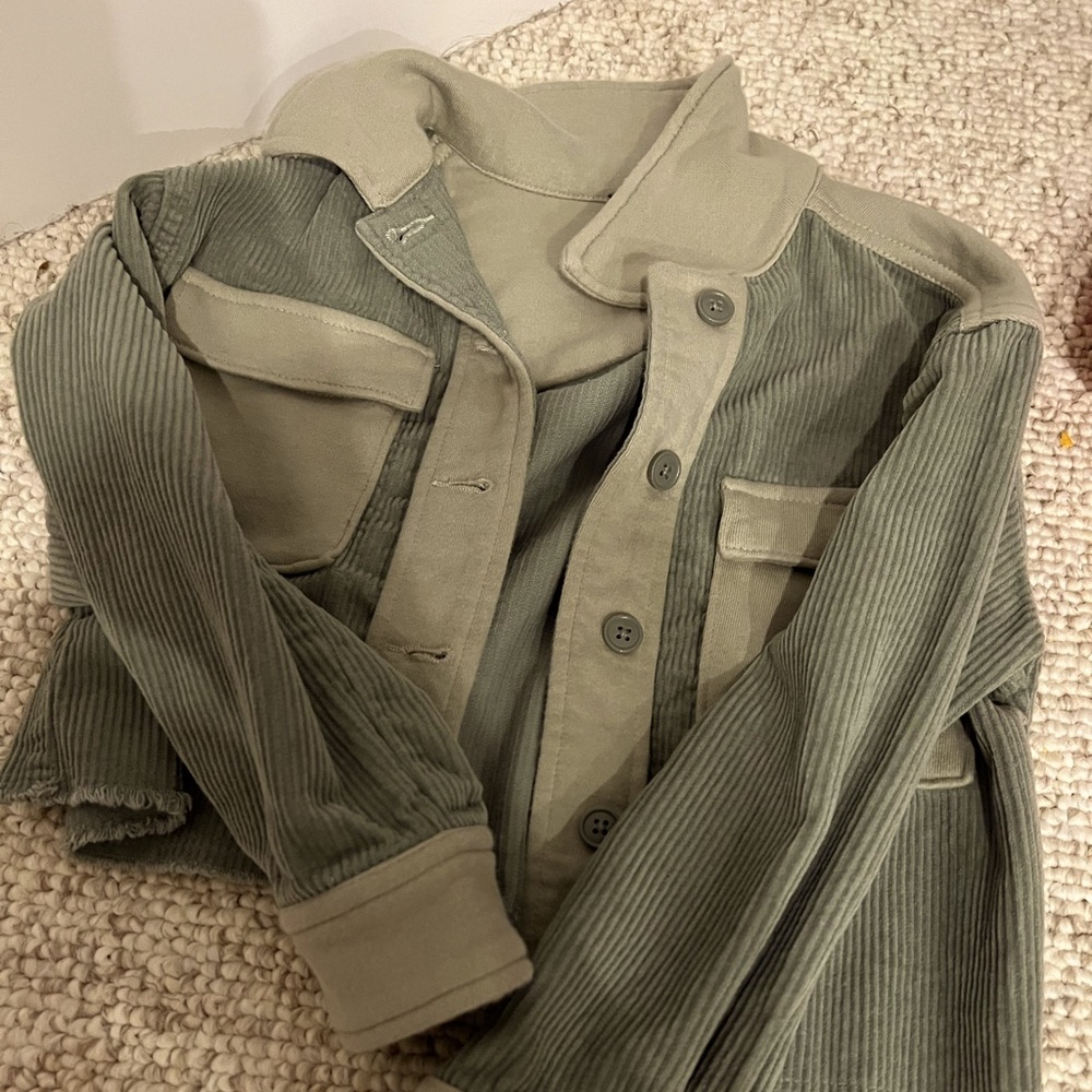 Crop flannel